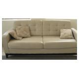 80' Octave Cayman Leather Sofa