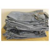 Eleven Pairs Of Wrangler & Lands End Jeans