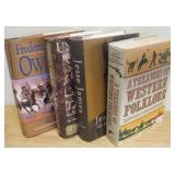 Four Assorted Western HC Books
