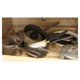 Contents of Pots and Pans Drawer