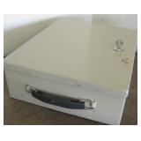 13 X 11 X 4 Metal Lock Box With Key