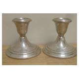 Gorham 3' Sterling Reinforced Candle Holders