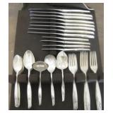 Sterling Silver 40 Piece Flatware Set -Hallmarked
