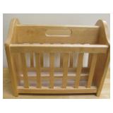 17 X 12 X 15 All Wood Magazine Holder