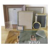 Assorted Frames & Two Commemorative Yearbooks