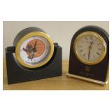 Two 5' Working Desk Top Clocks