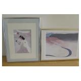 Two Framed Prints - 12 X 9.5 & 9.5 X 12