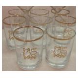 Merrill Lynch Fighting Bull Tumblers