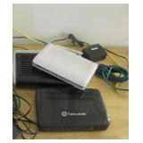 Assorted Modems & Cords