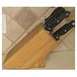 Knife Block With Assorted Knives