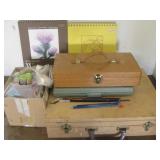 Artist Cases, Paints, Brushes, Sketch Pads & More