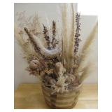 29' Dry Arrangement In Woven Basket