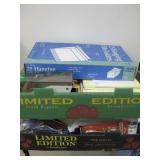 Assorted Office Supplies, Triangles, Rulers & More