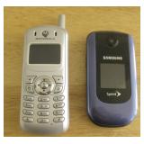 Samsung & Motorola Cell Phones - Untested