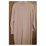 Lands End Pink Sweater Dress Size Large