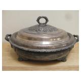 Forbes #356 Quadruple Plate Lidded Serving Dish