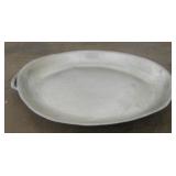 Vintage Metal Handled Dish / Tray