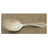 Sterling Silver Birth Record Spoon - Hallmarked
