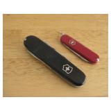 Two Victorinox Swiss Pocket Knives