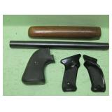 Two Pistol Grips, Steel Barrel Piece & Forestock
