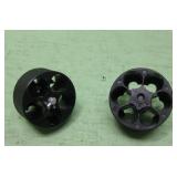 Two Revolver Speed Loaders