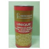 Hercules Unique Smokeless Pistol-Shotgun Powder