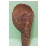 38 PO Well Used Vintage Leather Holster