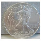2018 American Eagle Silver Dollar With COA