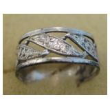 Sterling Silver Ring - Hallmarked