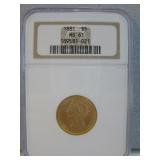 $5 Liberty Head Half Eagle -1881