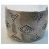 Southwest Sterling Silver Hair Clip - Hallmarked