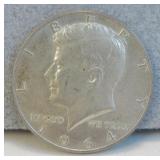 1964 Silver Kennedy Half Dollar