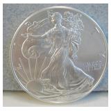2018 American Eagle Silver Dollar With COA
