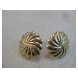14KT Gold Earrings - See Info