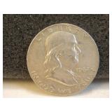 1962-D Ben Franklin Silver Half Dollar