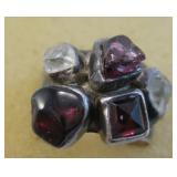 Lilly Barack Multi Stone Sterling Ring -Hallmarked