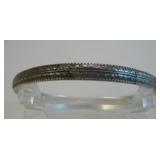 Sterling Silver Bangle Bracelet - Hallmarked
