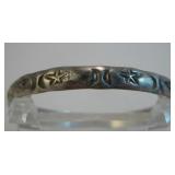 Sterling Silver Bangle Bracelet - Hallmarked