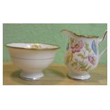 Royal Albert Bone China Pitcher & Sugar Bowl