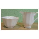Royal Grafton Bone China Pitcher & Sugar Bowl