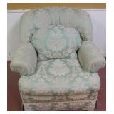 Vintage Down Cushion Upholstered Chair