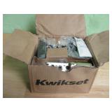 NIOB Kwikset Matte Black Dead Bolt