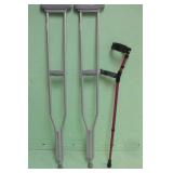 McKesson Medi-Pak Crutches & One Support Brace