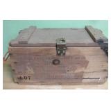 22 X 11 X 11 Wood Ammunition Box