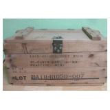 22 X 11 X 11 Wood Ammunition Box