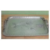 16.5 X 11.5 Rodney Kent Crafted Aluminum Tray