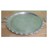 Hand Forged Aluminum #32 Handled Tray