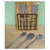 Five Craftsman Power Wood Boring Bits - See Info