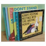 Six Scott Adams Dilbert Paperback Books