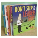 Five Scott Adams Dilbert Paperback Books